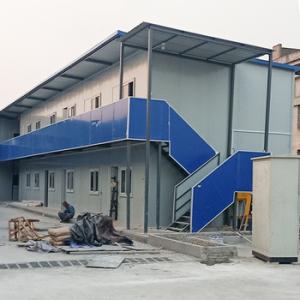 Quality Living Quarters Prefabricated Steel House / Prefab Metal Building Homes wholesale