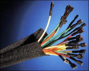 Quality Flexible Self Wrapping Sleeving Pet Braided Split Semi-Rigid Cable Sleeves wholesale