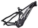 CX Mid - Drive Full Suspension Bike Frame Aluminum Alloy 140 Mm Wheel Travel
