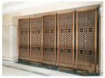 Aluminum Removable Room Divider Screen Waterproof Floor To Ceiling Room