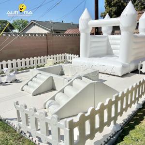 Quality Soft Play Climbers Playground Equipment Indoor White Bouncy Castle Toddler wholesale