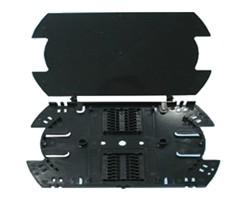 Quality Black Color Plastic Fiber Optic Tray 16 / 32 Fibers High Performance wholesale