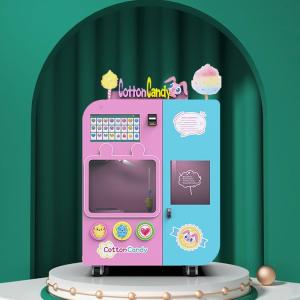 Quality 24 Hours Working Robot Cotton Candy Vending Machine 700W-2500W wholesale