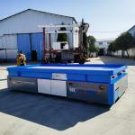 Metal Industry Battery Trackless Transfer Trolley Hydraulic Steering 40 Tons