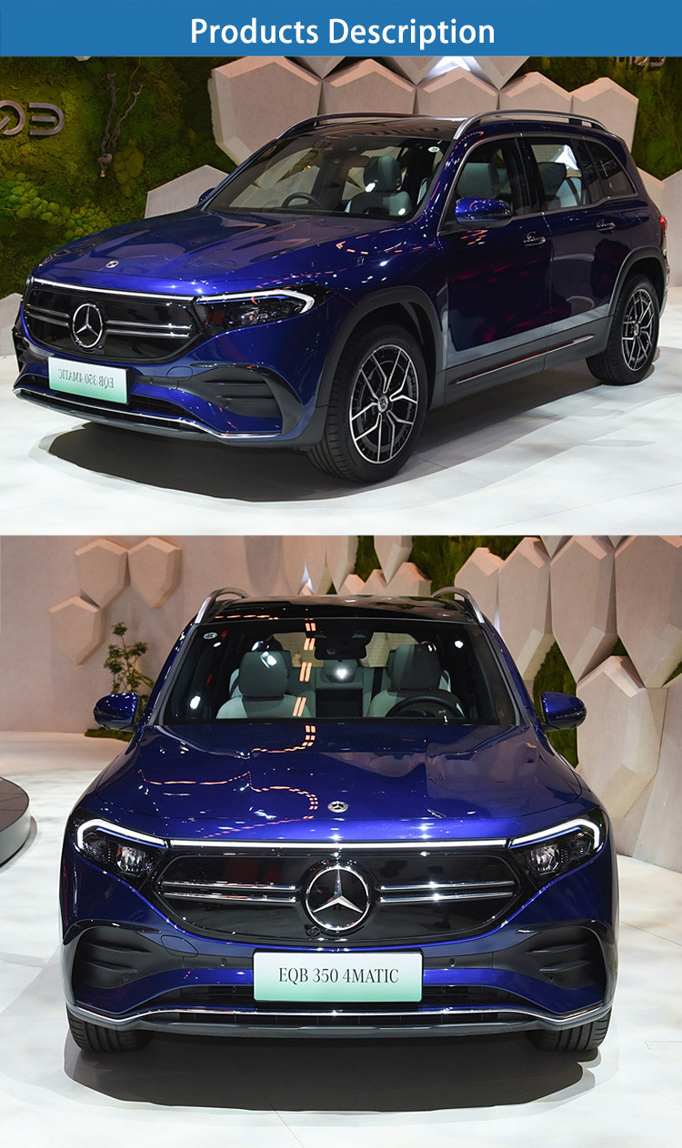 Fully Electric Mercedes Benz SUV EQB 350 Electric Car For City And Long Distance Driving