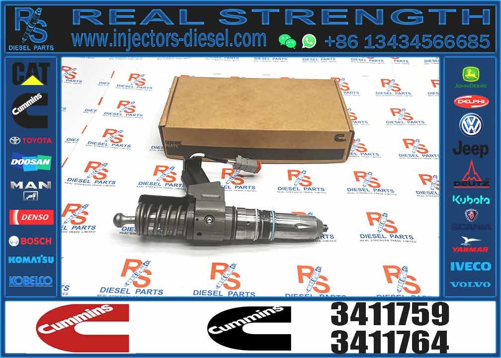3411759 Diesel Fuel Injector N14 Common Rail Injector 3411766 3411691 3411767