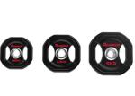Commercial Metal Weight Plates , Weightlifting Bumper Plates With Rubber / Steel