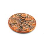 Round Zinc Alloy Metal Coins 1.75 Inch Antique Copper Finish 7 Deadly Sins