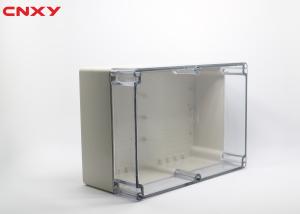 Quality Waterproof IP65 ABS plastic junction box transparent electric enclosure 263*182*125 mm wholesale