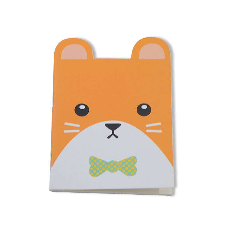 Cute Cartoon Mini Note Book Elastic Kawaii Stationery Paper Cover for Kids and Girls