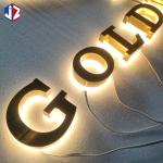 Stainless Structure LED Backlit Signage Waterproof Illuminated Signage Letters