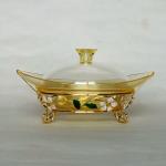 Iron base plate date palm bowl（7）