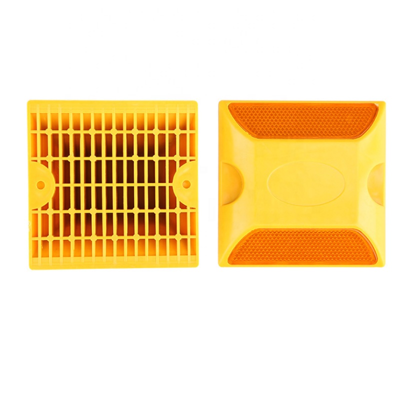 Traffic Safety Road Stud with Reflectors in White Yellow Red Blue or Green LED Color
