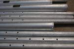 25FT Transmission Line 33kv Steel Power Pole