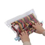 Hand Pressing Travel Vacuum Storage Bag Roll Up Vacuum Space Bag