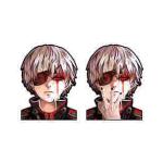 Custom Printing Logo Label PVC Anime Car Sticker Anime Motion Card Sticker