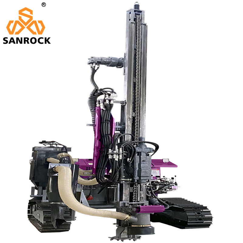 Mining Blast hole Drill Rigs Hydraulic DTH Drilling Equipment Top Hammer Drilling Rig