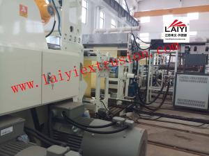 Quality High Speed PE Film Extruder Lamination Machine , 380V Wide Laminator Machine wholesale