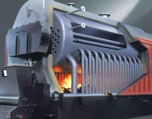 Quality DZL Industrial Biomass Boiler , Wood Fired Steam Boiler Easy Operation wholesale