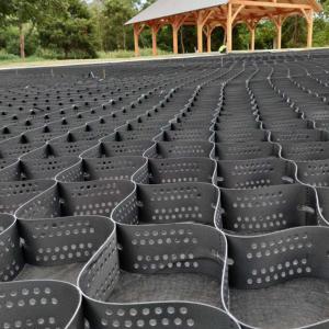 Quality Oxidation Resistance Ground Grid Geocell For Road Construction 150mm 445mm wholesale