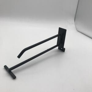 China Euro Black Metal Pegboard Hooks Zinc coating OEM Iron Material on sale