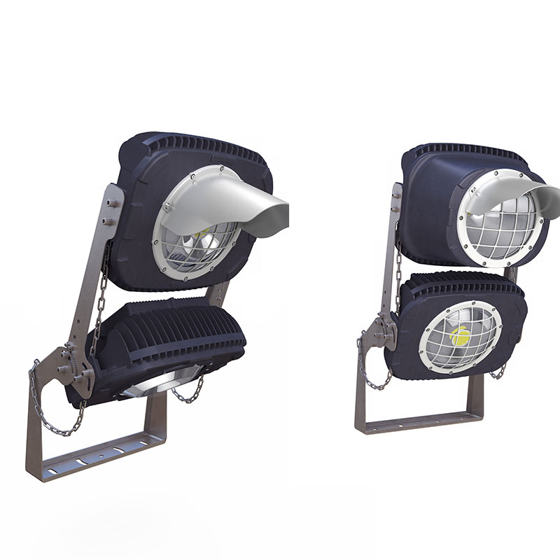 6000K 130000lm LED Outdoor Sports Lighting 1000W High Output Flood Light Waterproof