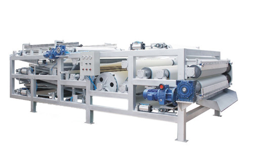 Integrated Concentrating Sludge Dewatering Belt Filter Press Solid Liquid Separation