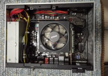MINI ITX 285mm Length 4mm Aluminium HTPC Cases