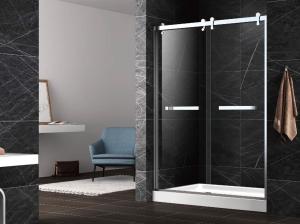 Quality Hinge tempered glass shower doors,unique hinge shower door,tempered shower enclosure wholesale