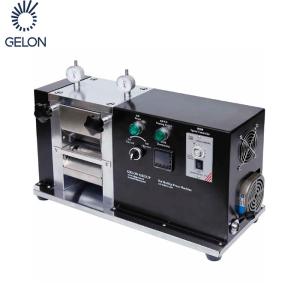 Quality Lab Desktop Battery Electrode Manual Roller Pressing Machine Battery Research wholesale