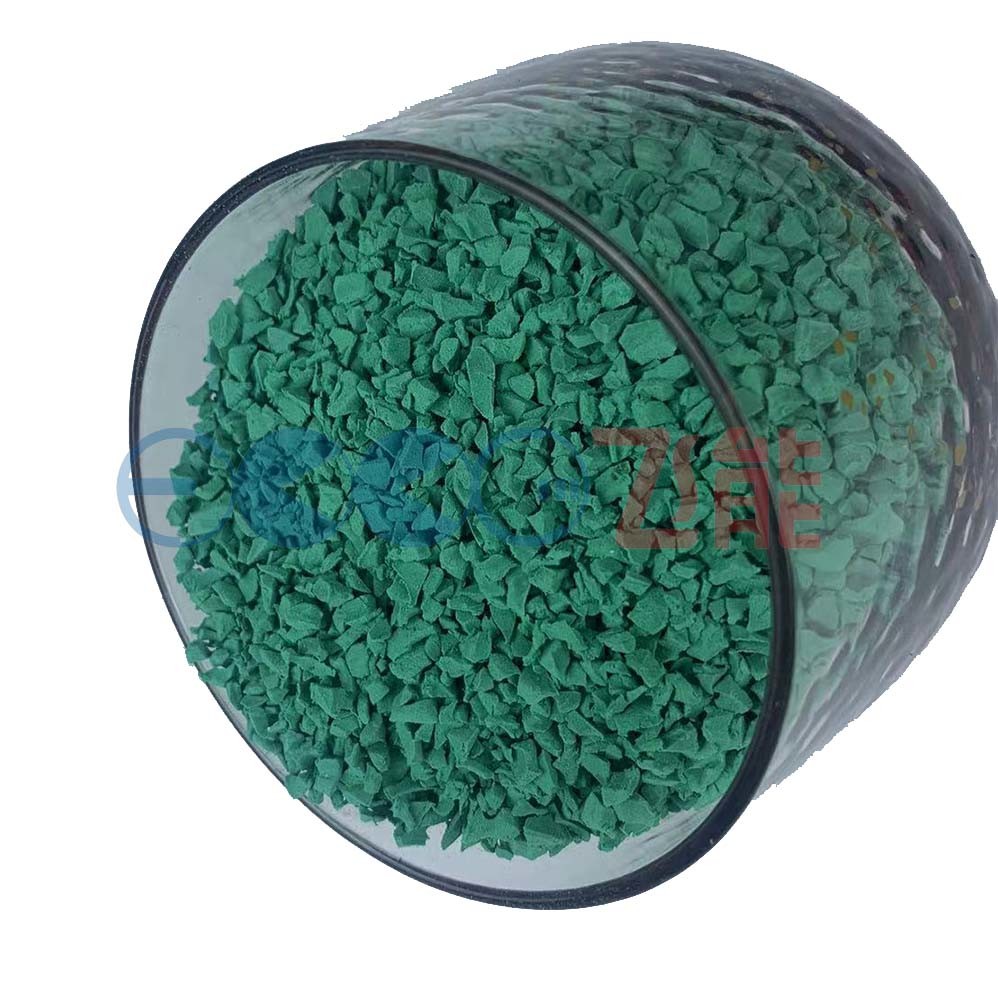 Wetpour EPDM Rubber Granules Colorful Recycled 1.5mm 3mm