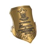 Wine Bottle Gold Red Wine Label Perfume Bottles Metal Sticker With Your ODM