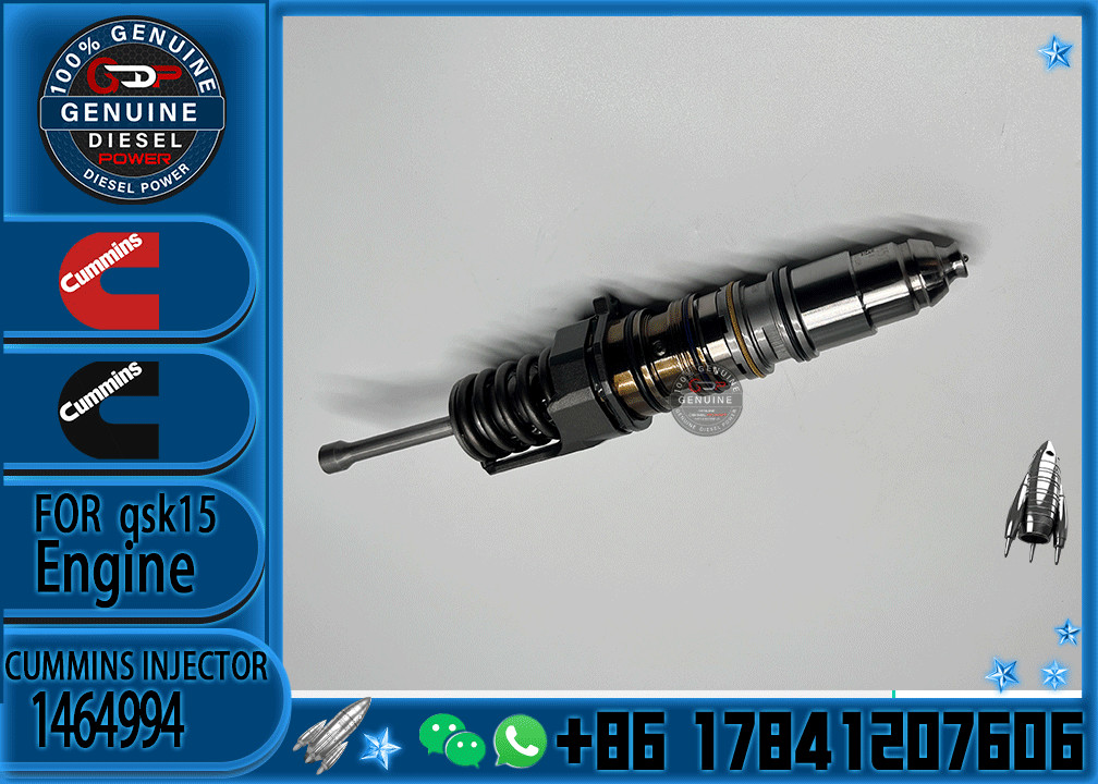 Reman Fuel Injector 4088725 4902818 1464994 1464997 4928264 4928260 1464994 4062569 4928260 for Scania Cummins QSX15 ISX