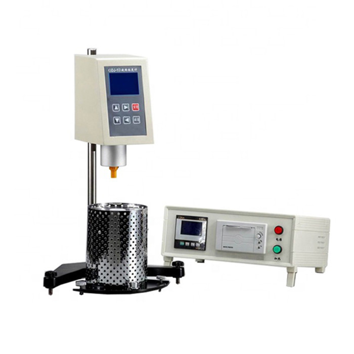 CE ISO Electronic Viscosity Tester / Digital Display Rotational Viscometer 220V