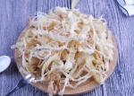 Sliver Seasoned Dried Squid Fin Shredded Thailand Russian Market
