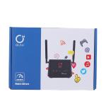 7.4V 2000mah 4G Industrial Router 4G SIM Router Connect CCTV Camera 4 LAN Ports