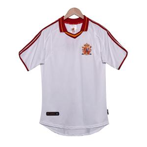Quality Spain 2000 Retro Away Fan Football Jersey Collection Level Craft Replica wholesale