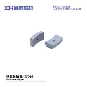 Quality Anisotropic Ceramic Ferrite Magnet Made By Wet Compression Molding For Universal Motor W015 wholesale