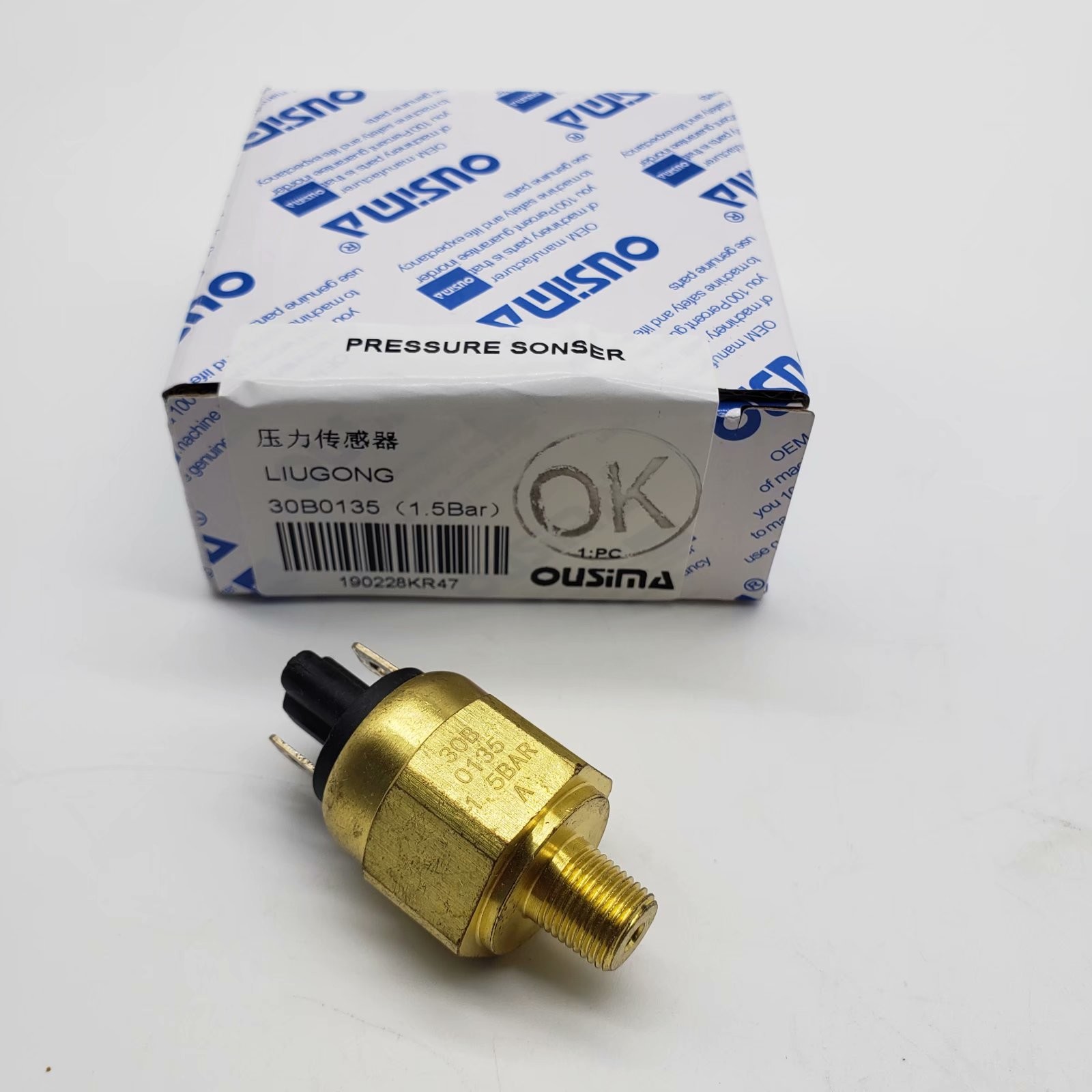 OUSIMA Eletric Excavator 30B0135 1.5 Bar Pressure Sensor