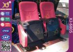 Plastic Outer Frame Metal Frame Theater Hall Seating With Bottle Holder Fixed