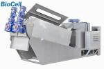 24m3/H Automatic Sludge Thickener Wastewater Treatment Volute Type Screw Press