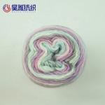 Dyed Flag Yarn Crochet Cotton Acrylic Blend Yarn Hand Knitting
