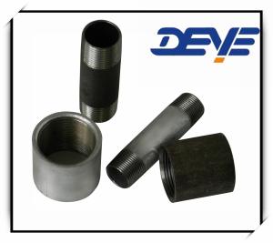 Quality CARBON STEEL BLACK NIPPLE SEAMLESS SCH80 NPT THREAD wholesale