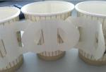 Total 5 KW Paper Cup Handle Machine Hot Drinking 6-16oz 0-400 Centigrade