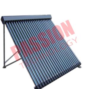 Quality 30 Tubes Pressurized Heat Pipe Solar Collector With Black Aluminum Alloy for House Used wholesale