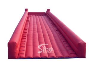 Quality Commercial grade giant steep inflatable zorb ball ramp slope for zorb ball rolling wholesale