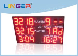 Quality Long View Distance Electronic Tennis Scoreboard , Tennis Court Scoreboard 12'' Inch wholesale