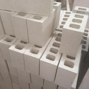 China Customized White Clay Hollow Blocks For Wall Building Construction 230 X 76 x 70 mm on sale