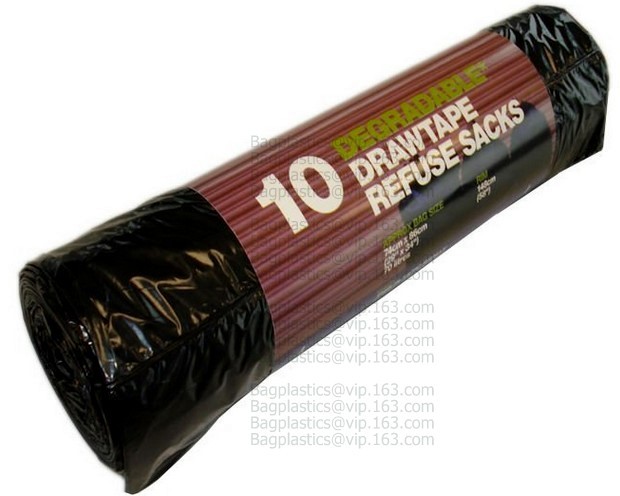 Extra Thick 0.71 Mils, Food Scrap Small Kitchen Trash Bags, US BPI and Europe OK Compost Home Certified, San Francisco