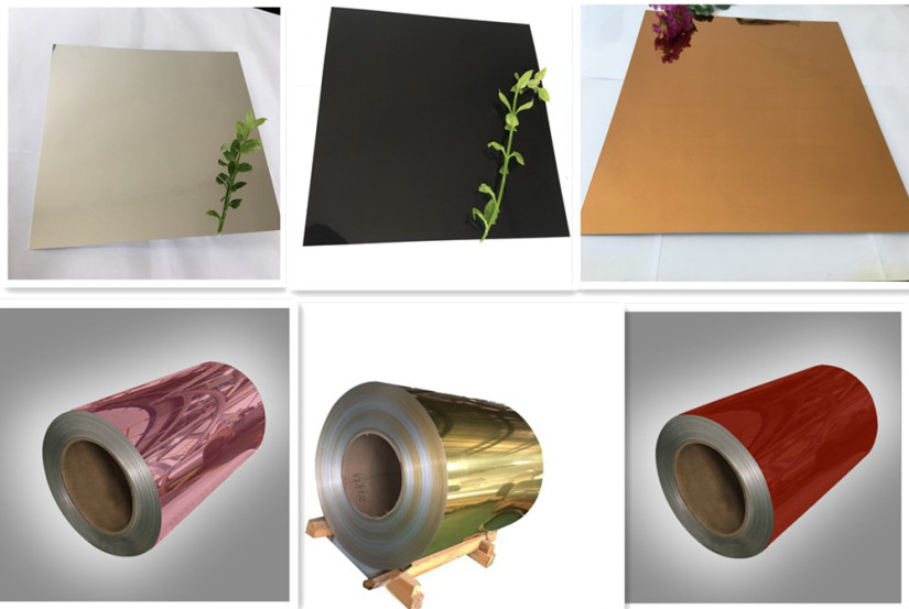 High Reflectivity Surface Polished Aluminum Coil With Good Pe Painting